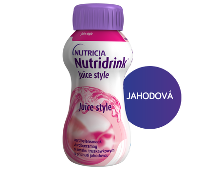 Nutridrink Juice style jahodová
